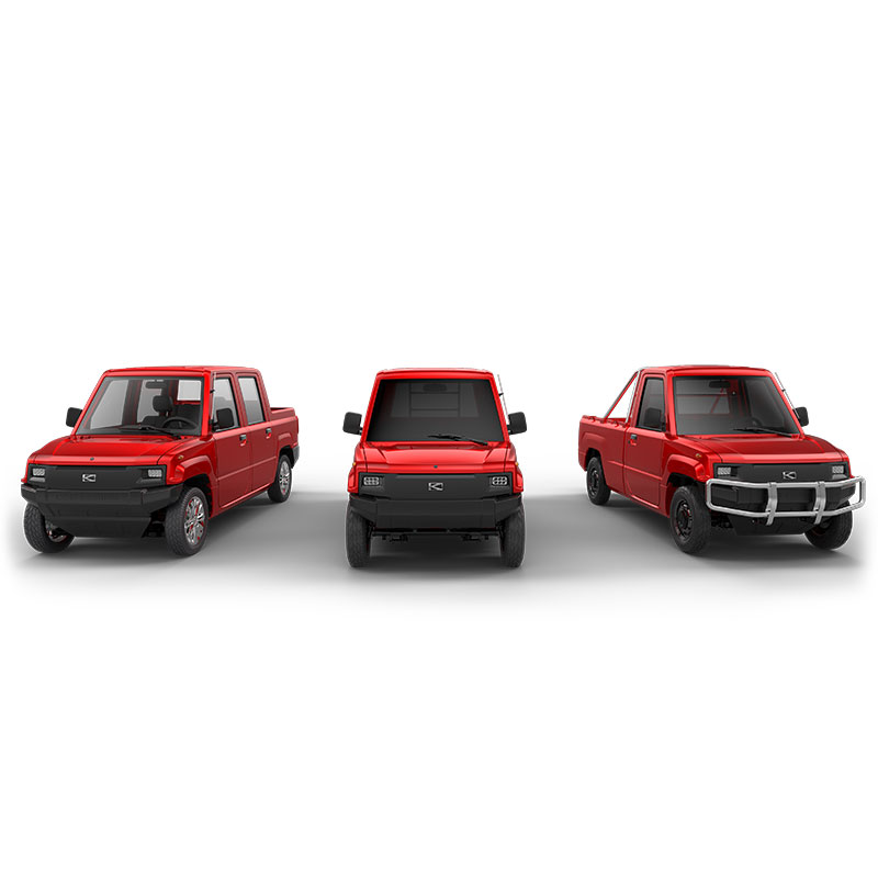 Tração traseira da picape Mini EV